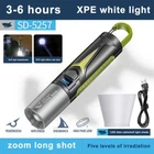 Portable USB Rechargeable LED Torch Light – Super Bright Camping Flashlight